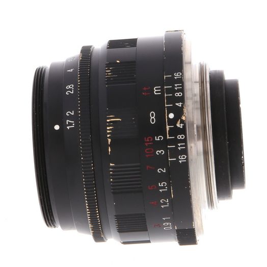 Voigtlander 35mm F/1.7 Ultron Aspherical Black Lens For Leica