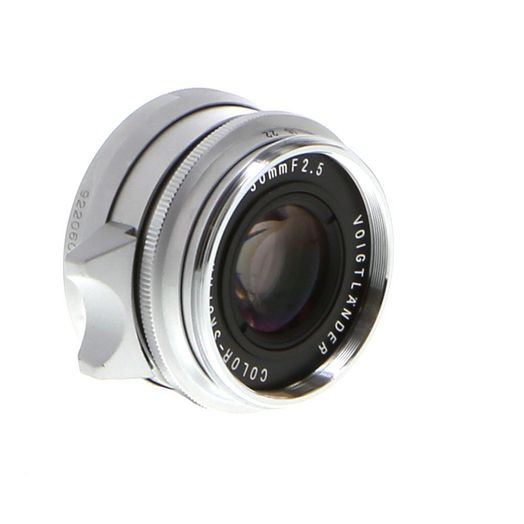 Voigtlander 50mm f/2.5 Color-Skopar Lens for M39 Leica Screw Mount