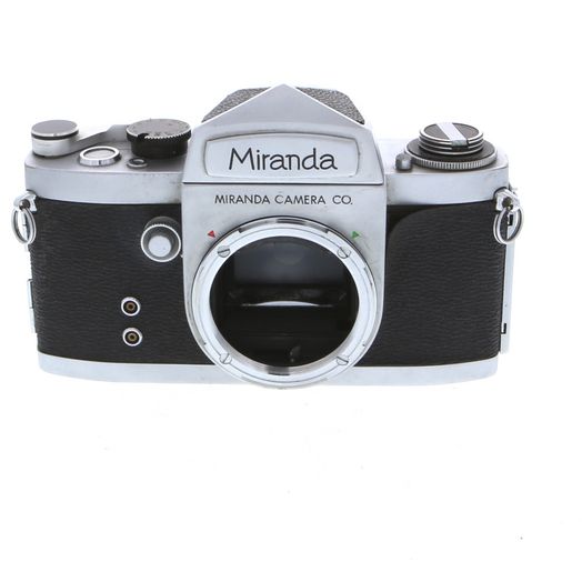 Miranda F Version 1 (with Stop-Down Button) 35mm Camera Body, Chrome