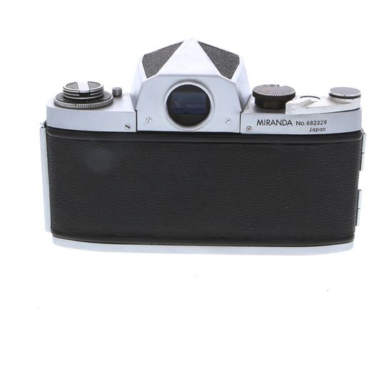 Miranda F Version 1 (with Stop-Down Button) 35mm Camera Body, Chrome