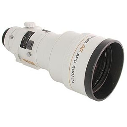 Minolta 300mm F/2.8 APO G High Speed White Alpha Mount Autofocus Lens