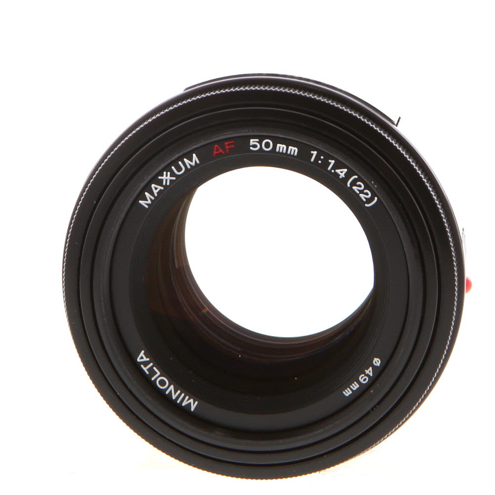 Minolta 50mm F/1.4 Alpha Mount Autofocus Lens