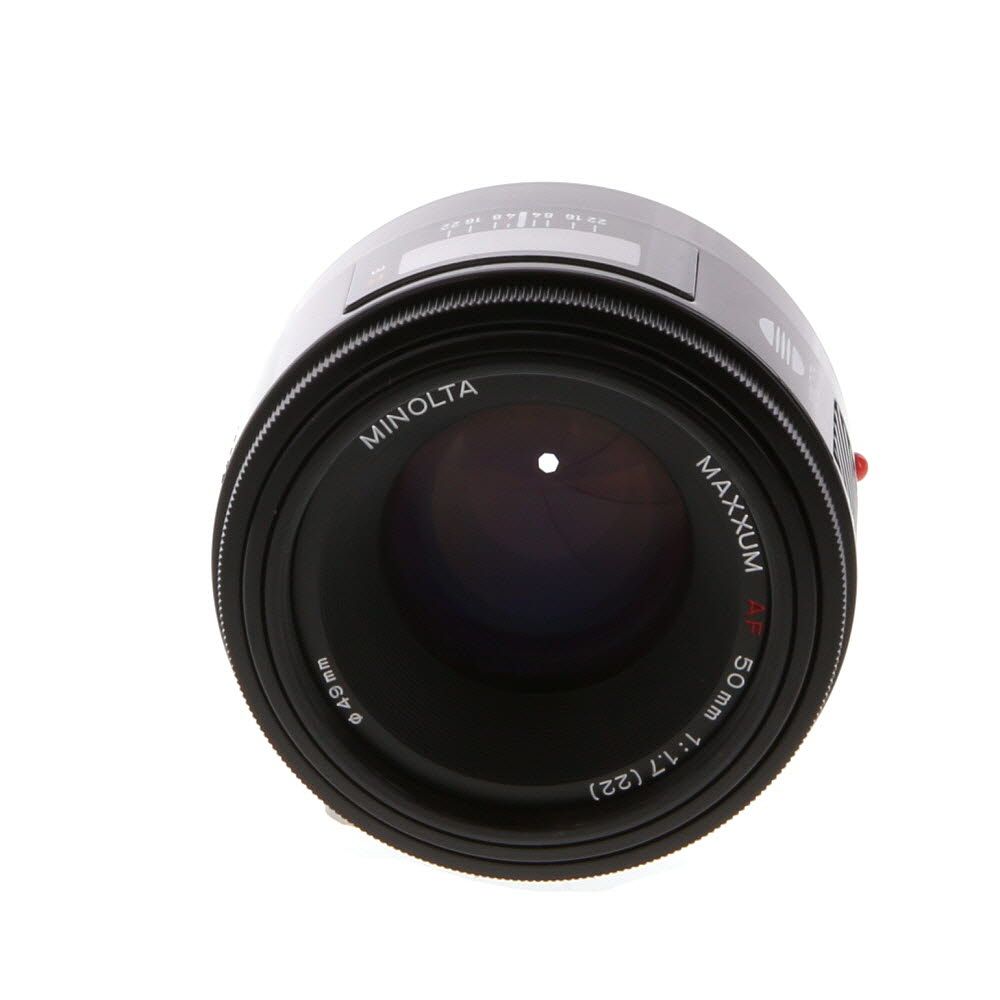 Minolta 50mm F/1.7 Alpha Mount Autofocus Lens {49} - Used SLR