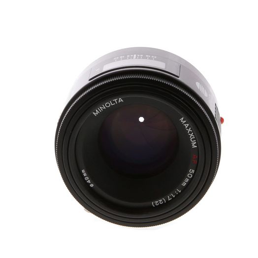 Minolta 50mm F/1.7 Alpha Mount Autofocus Lens {49} - Used SLR