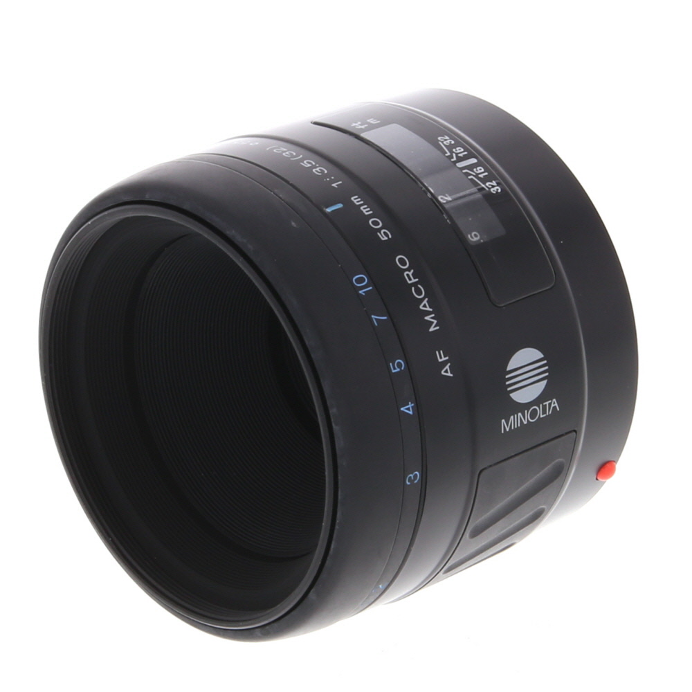 Minolta 50mm F/3.5 Macro I Alpha Mount Autofocus Lens