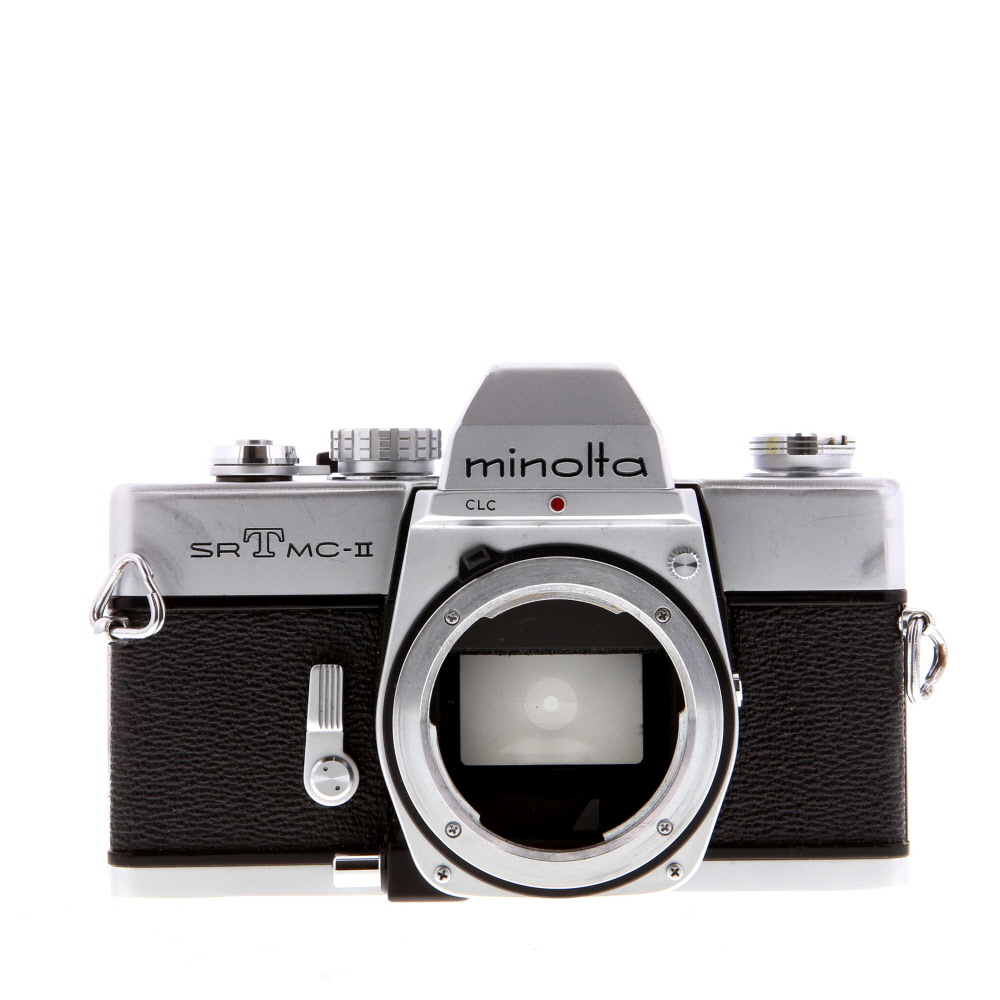 Minolta SRT MC-II 35mm Camera Body, Chrome