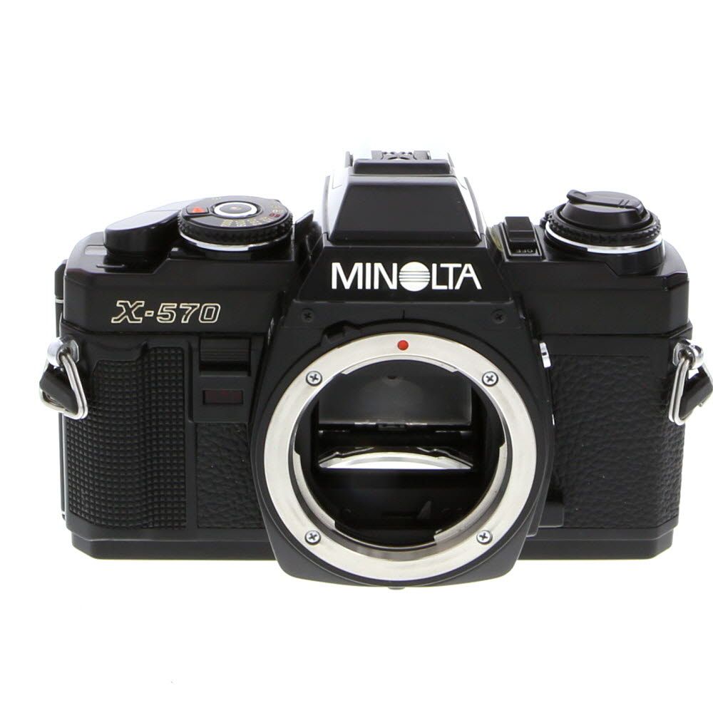 Minolta X-570 35mm Camera Body, Black