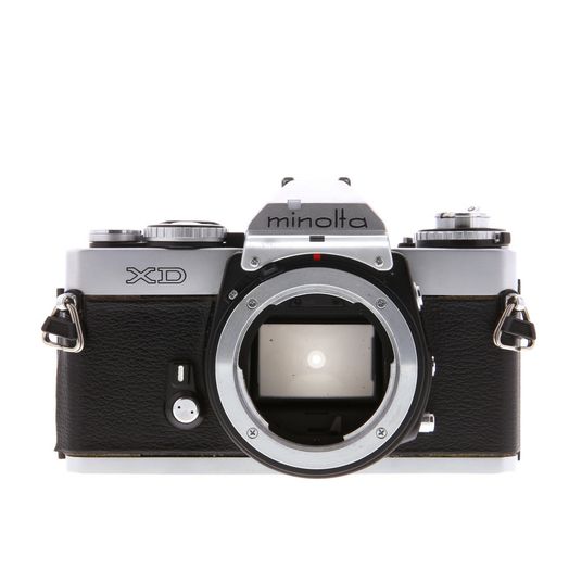 Minolta XD 35mm Camera Body, Chrome (Japanese XD-11)