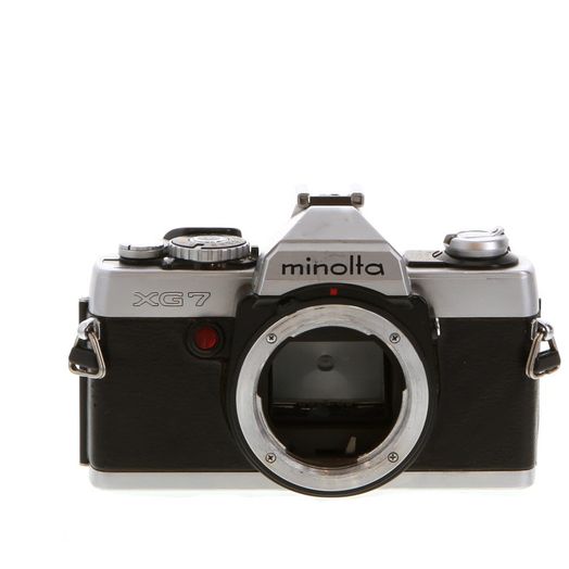 Minolta XG-7 35mm Camera Body, Chrome