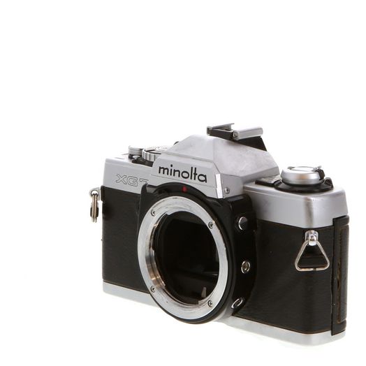 Minolta XG-7 35mm Camera Body, Chrome
