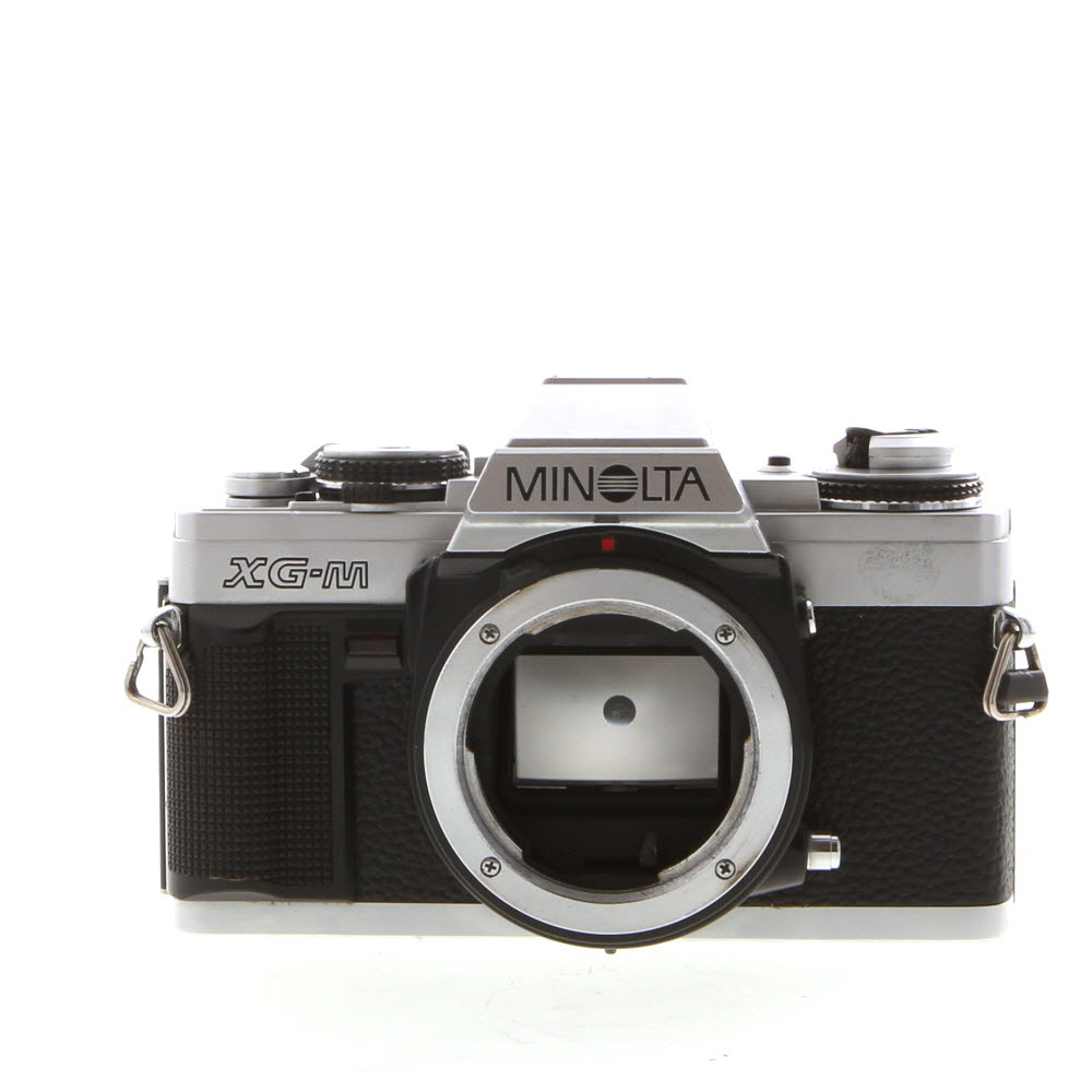 Minolta XG-M 35mm Camera Body - Chrome
