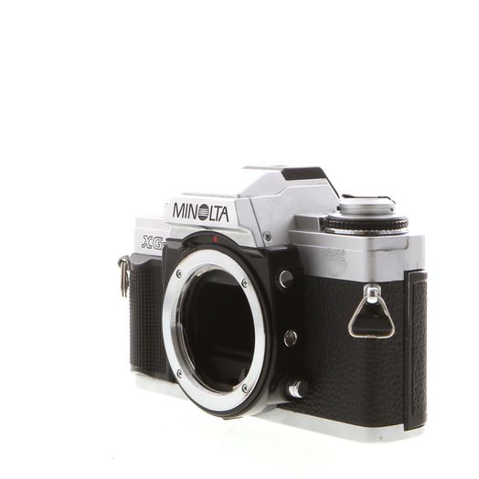 Minolta XG-M 35mm Camera Body, Chrome