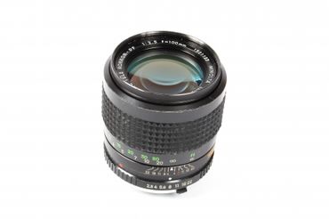 Minolta 100mm F/2.5 Tele Rokkor PF MC Mount Manual Focus Lens