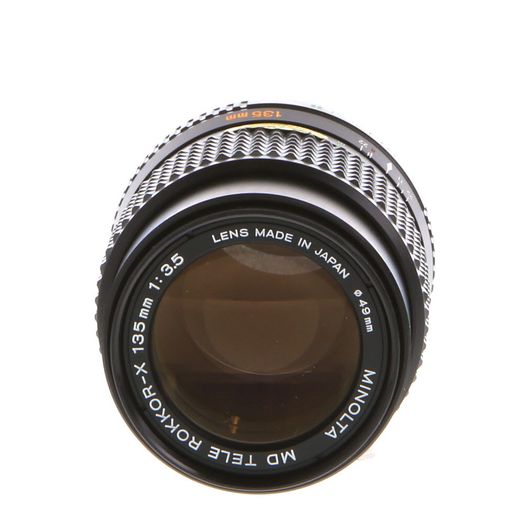 Minolta 単焦点レンズ 85㎜ & 135㎜ Minolta 135mm F/3.5 Tele Rokkor-X MD Mount Manual Focus Lens {49}
