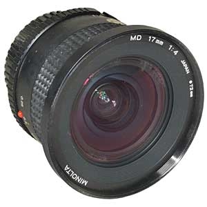 Minolta 17mm f/4 MD Manual Focus Lens for MD-Mount