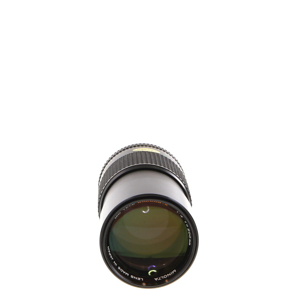 Minolta 200mm F/4 Tele Rokkor-X MD Mount Manual Focus Lens