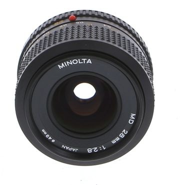 Minolta 28mm f/2.8 MD Manual Focus Lens for MD-Mount