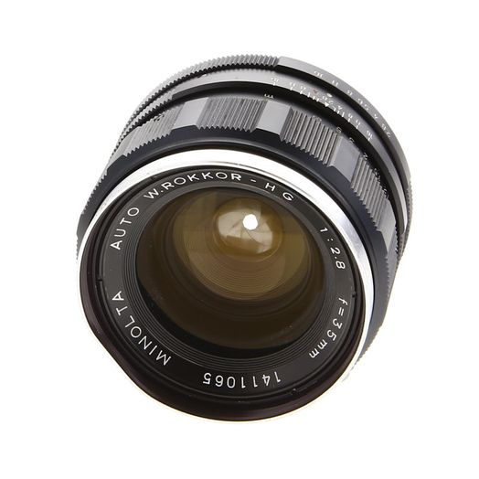 Minolta 35mm f/2.8 Auto W. Rokkor-HG Manual Focus Lens for SR