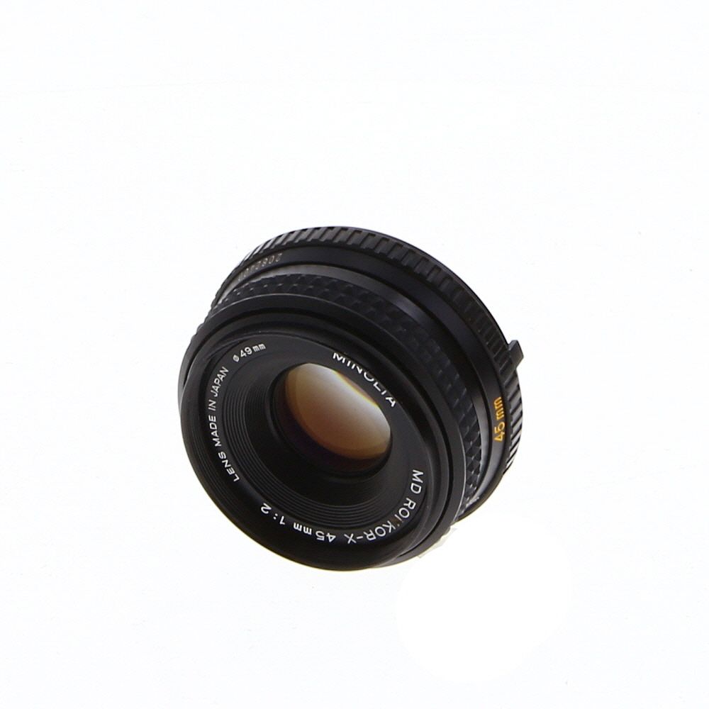 Minolta 45mm F/2 Rokkor-X MD Mount Manual Focus Lens {49}