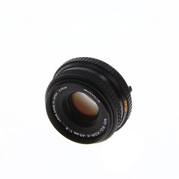 Minolta 45mm F/2 Rokkor-X MD Mount Manual Focus Lens