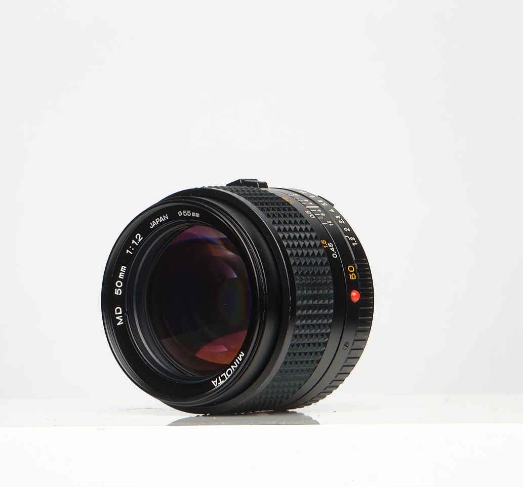 Minolta 50mm F/1.2 MD Mount Manual Focus Lens