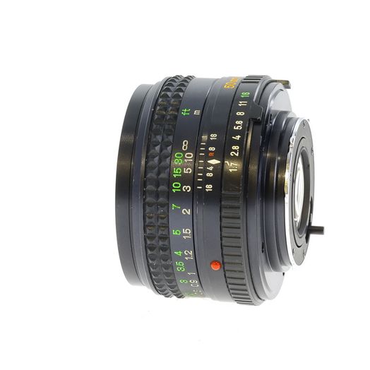 Minolta 50mm F/1.7 Rokkor X MD Mount Manual Focus Lens {55}