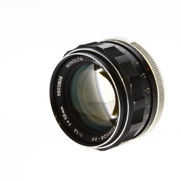 Minolta 58mm f/1.4 Rokkor-PF MC Mount Manual Focus Lens