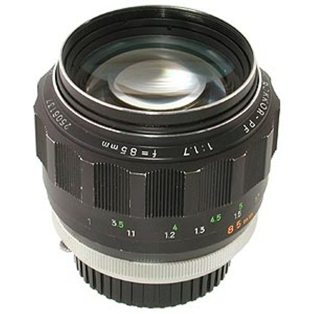 Minolta 85mm F/1.7 Rokkor-PF MC Mount Manual Focus Lens {55}