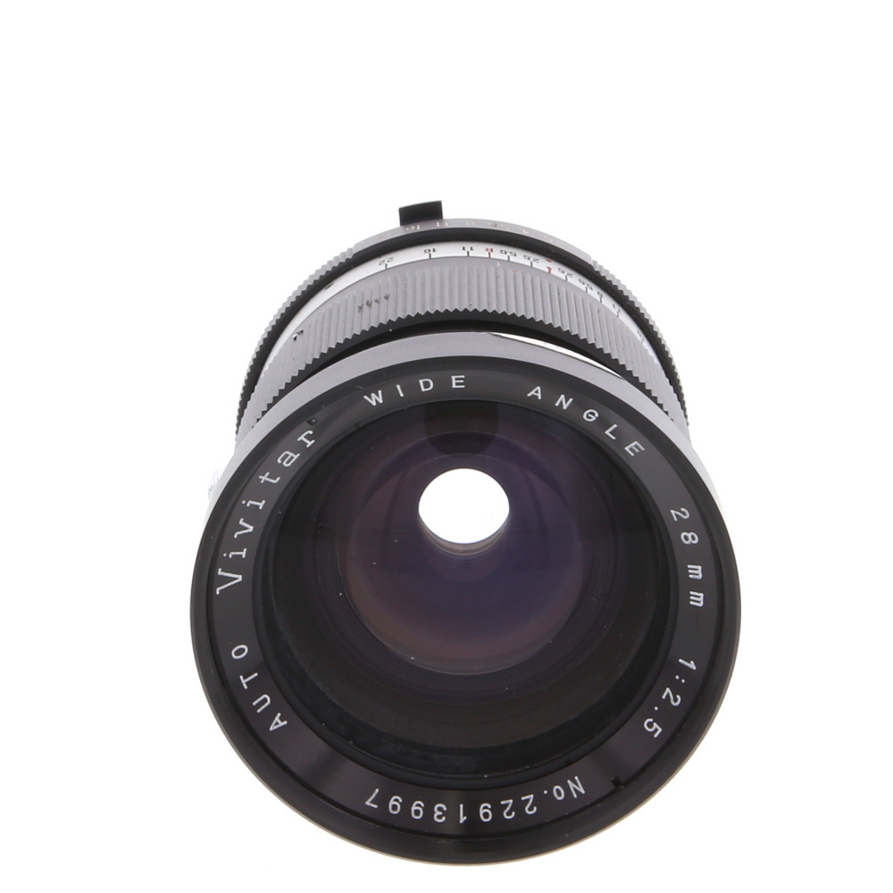 Vivitar 28mm F/2.5 Manual Focus Lens For Minolta MC Mount