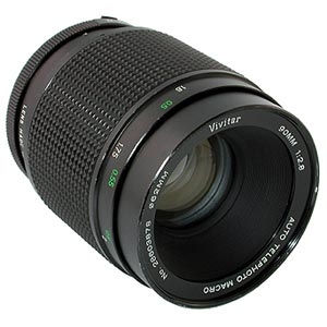 Vivitar 90mm F/2.8 Macro Manual Focus Lens For Minolta MD Mount
