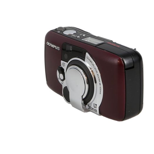 Olympus LT Zoom 105 All Weather 35mm Camera, 38-105, Black with