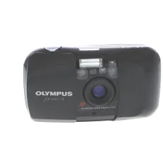 Olympus [mju:]-II All-Weather 35mm Camera, Black with 35mm f/2.8 Lens