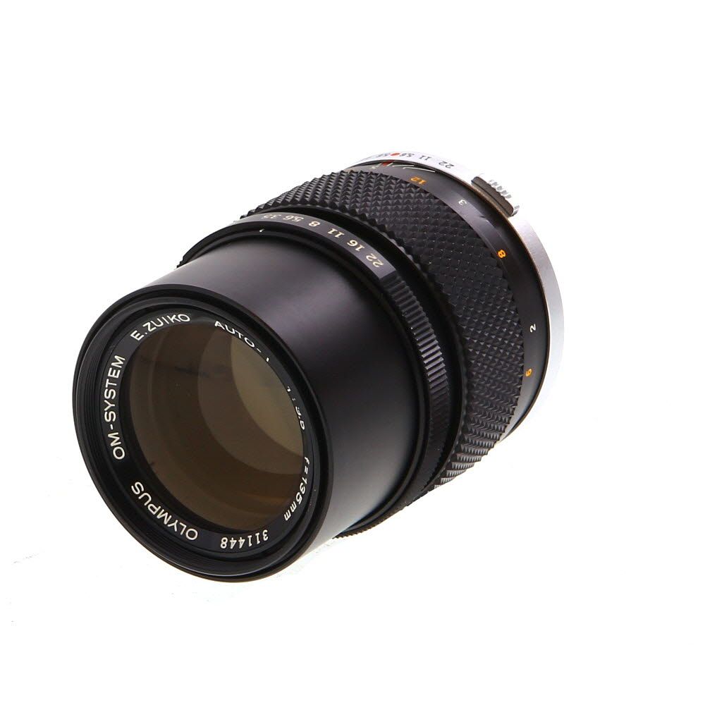 Olympus Zuiko 135mm f/3.5 Manual Focus Lens for OM-Mount {49}