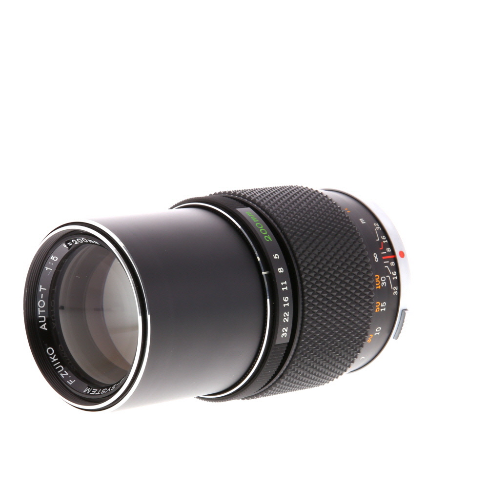 Olympus Zuiko 200mm f/5 Manual Focus Lens for OM-Mount