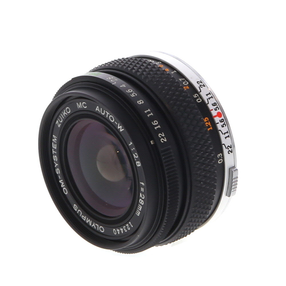 Olympus Zuiko 28mm f/2.8 Manual Focus Lens for OM-Mount