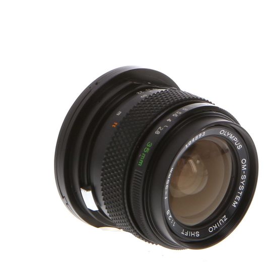 Olympus Zuiko 35mm f/2.8 Shift Preset Manual Focus Lens for OM
