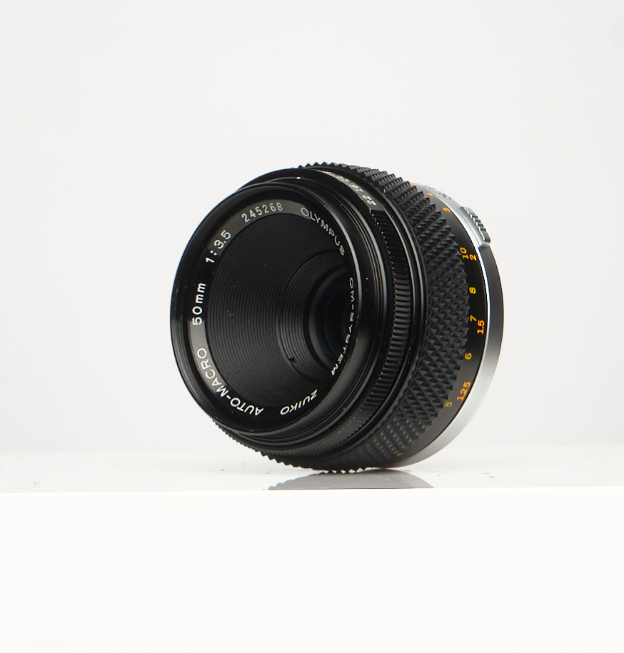 Olympus Zuiko 50mm f/3.5 Macro Manual Focus Lens for OM-Mount