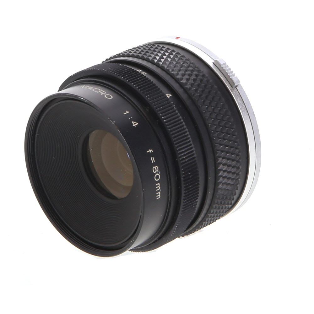 Olympus Zuiko 80mm f/4 Preset Macro Manual Focus Lens for OM-Mount For Use