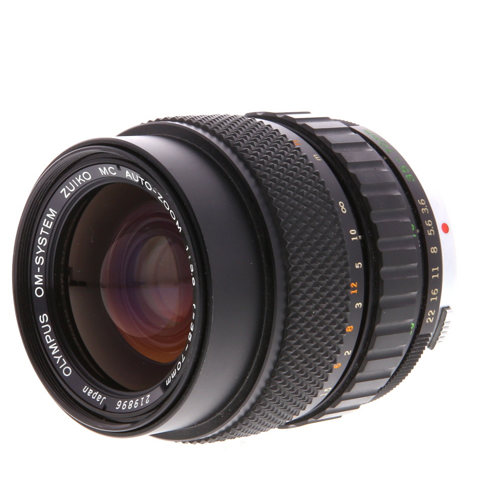Olympus Zuiko 35-70mm F/3.6 2-Touch OM Mount Manual Focus Lens