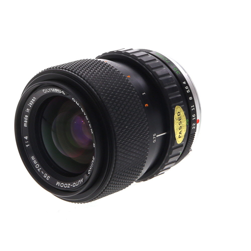 Olympus Zuiko 35-70mm F/4 2-Touch OM Mount Manual Focus Lens