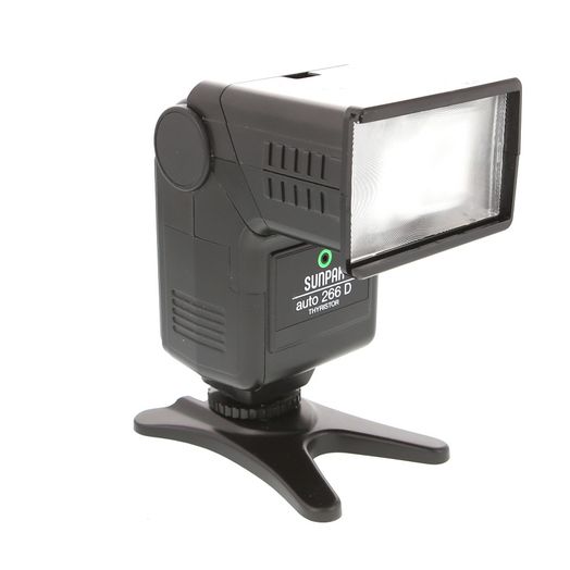 Sunpak Auto 266D (OM & Pentax TTL) Flash For Olympus OM [GN80