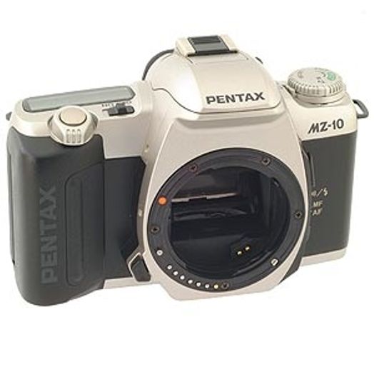 Pentax MZ-10 35mm Camera Body, Chrome, (Euro Version Of ZX-10)