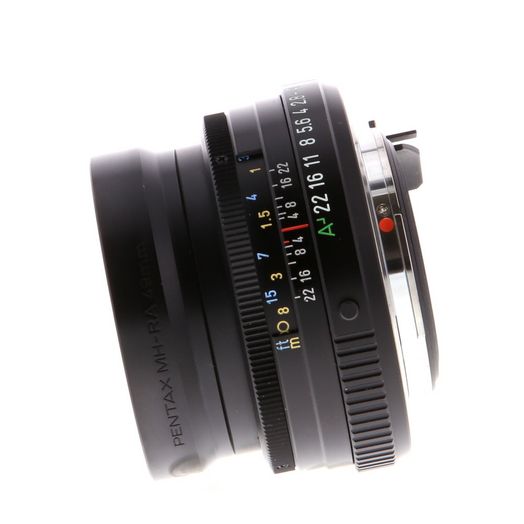 Pentax 43mm F/1.9 SMC FA Limited Black K Mount Autofocus Lens {49}