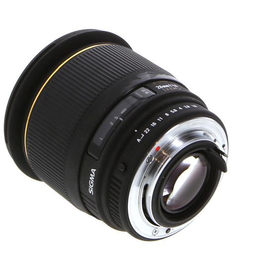 Sigma 28mm F/1.8 Aspherical Macro EX DG Autofocus Lens For Pentax