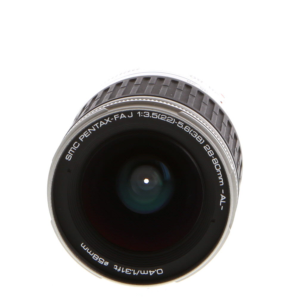 Pentax 28-80mm F/3.5-5.6 SMC FAJ AL Silver K Mount Autofocus Lens
