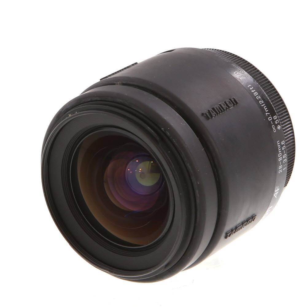 Tamron 28-80mm F/3.5-5.6 (77D) Aspherical Black Autofocus Lens For Pentax K Mount