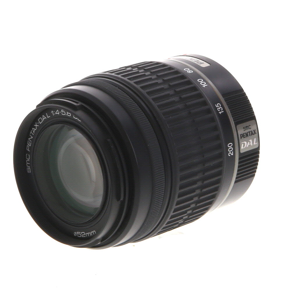 Pentax 50-200mm f/4-5.6 SMC PENTAX-DAL ED Autofocus APS-C Lens for K-Mount