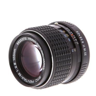 Pentax 100mm F/2.8 SMC M K Mount Manual Focus Lens