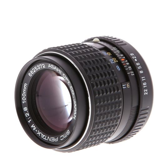 Pentax 100mm F/2.8 SMC M K Mount Manual Focus Lens {49}