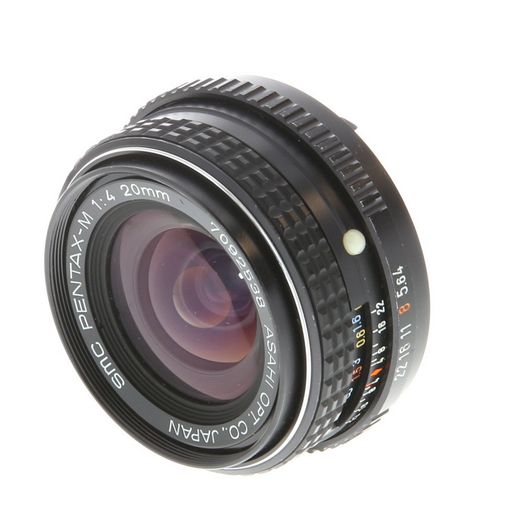 Pentax 20mm F/4 SMC M K Mount Manual Focus Lens {49}